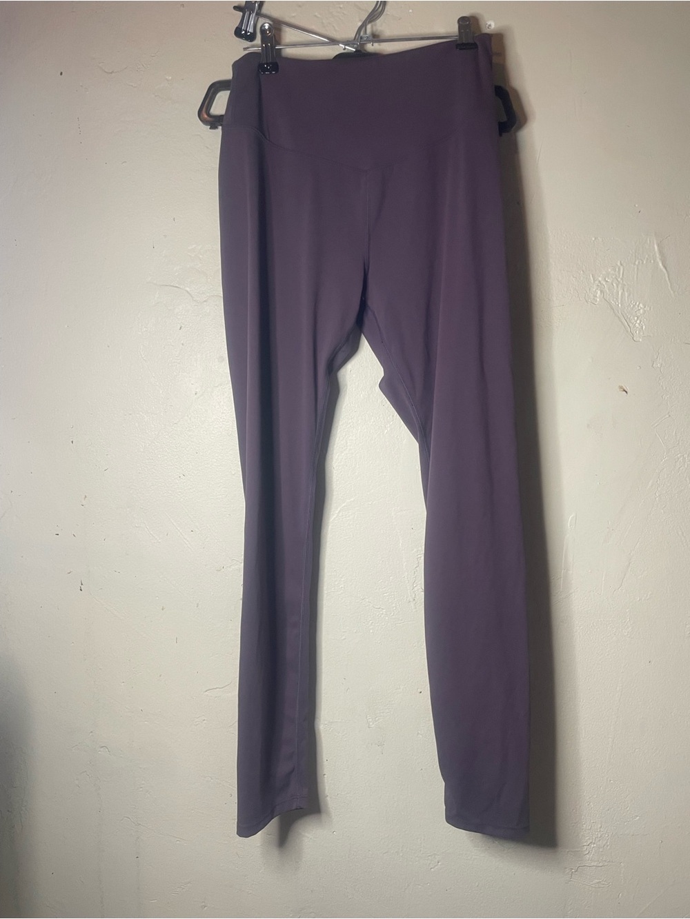 Girls' Purple High-Waist Active Leggings